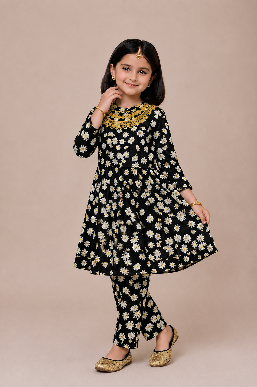 Premium Lawn Cotton Co-Ord Set for Girls