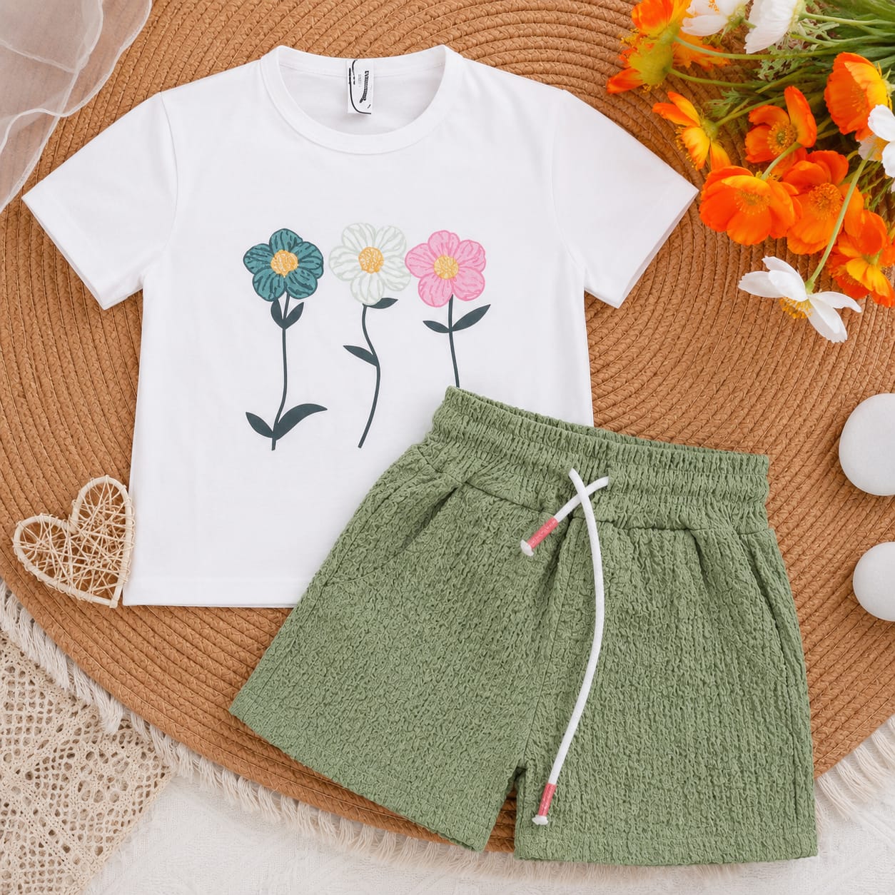 Bloom Garden Premium Co-Ord Set for Girls