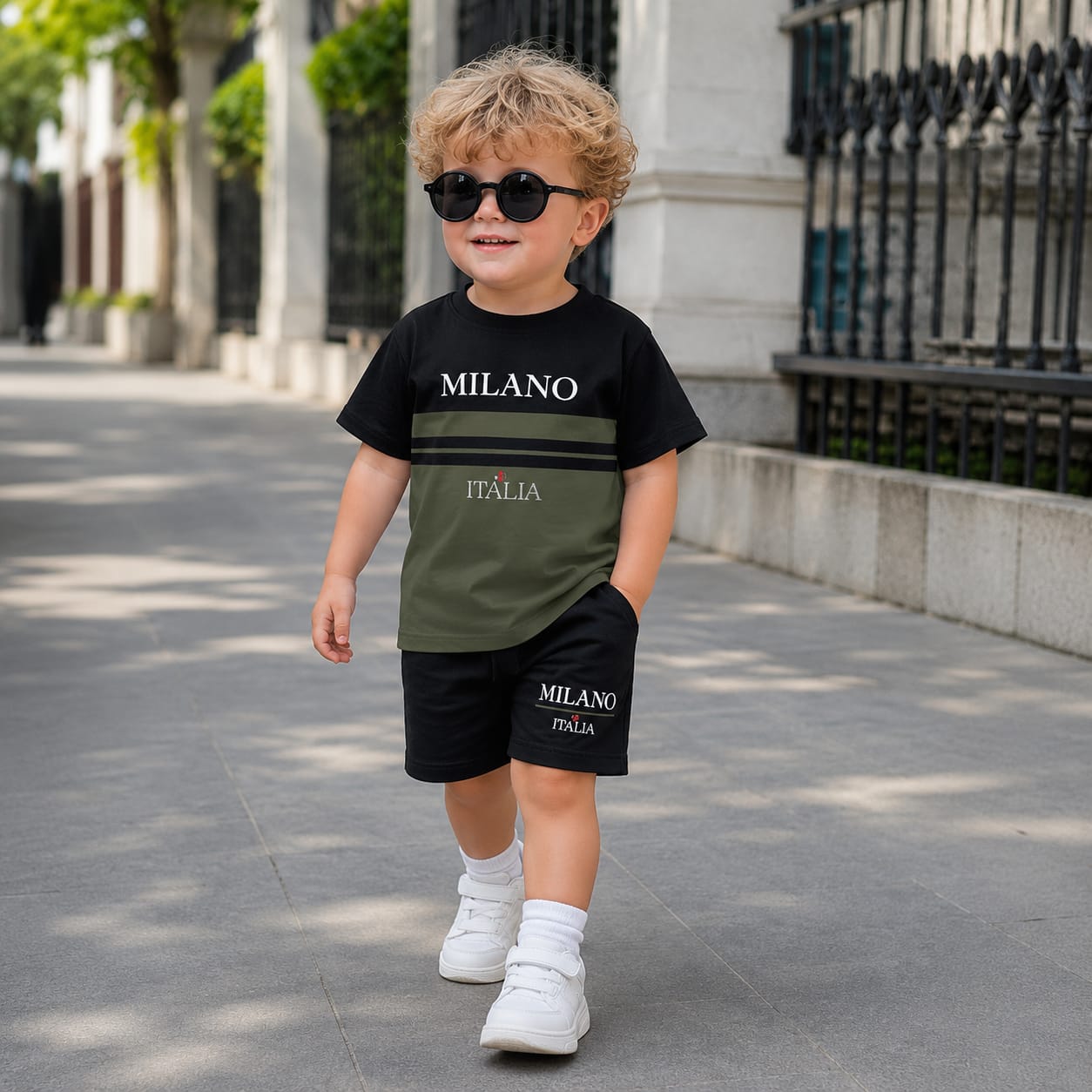 Milano Italia Bunaini Co-Ord Set for Boys