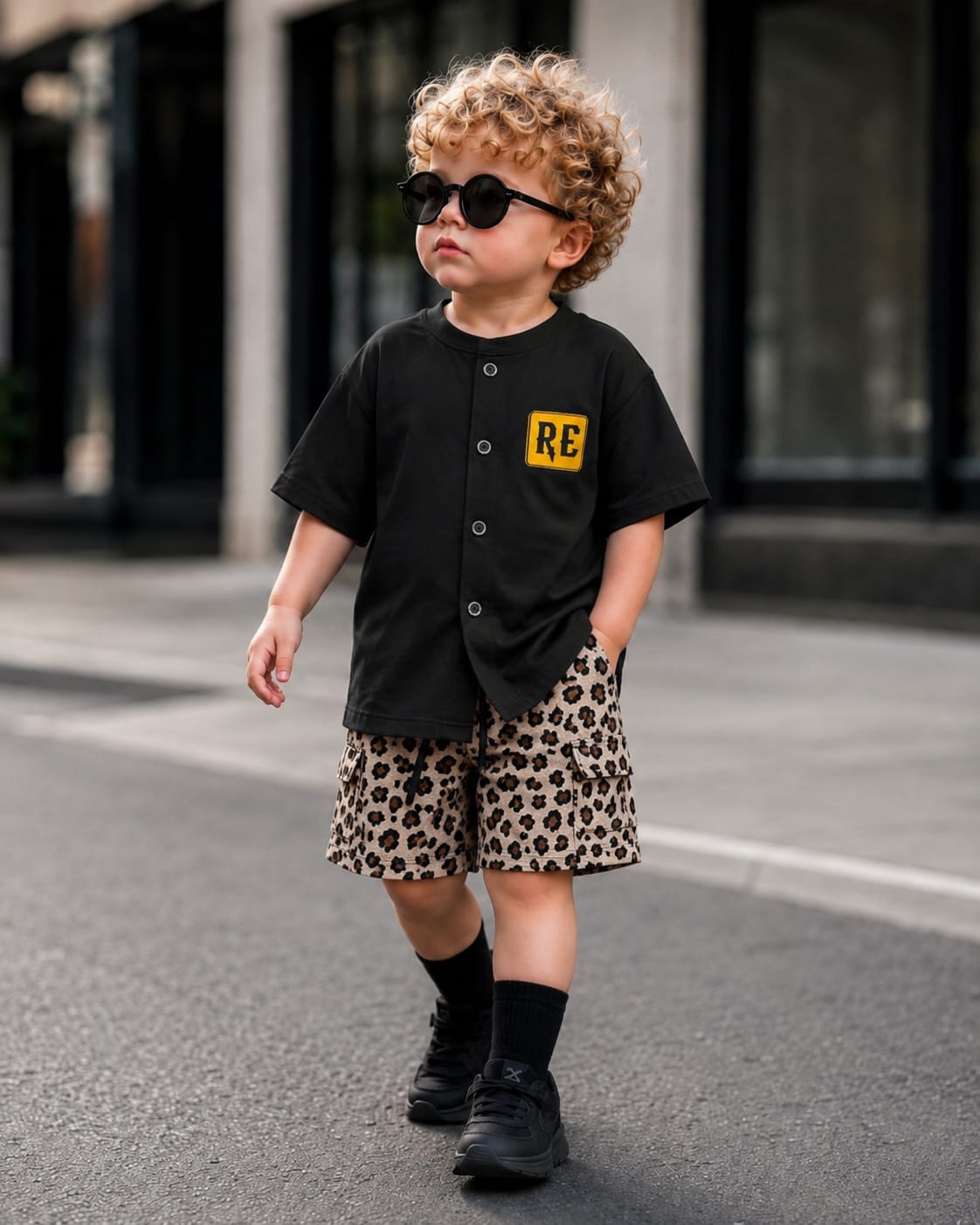 Urban Leopard Bunaini Co-Ord Set for Boys