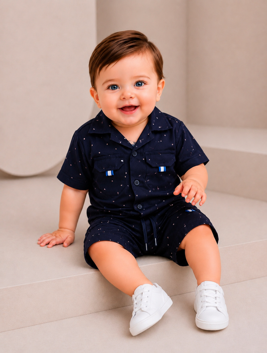 Cloud Bear Premium Baby Co-Ord Set